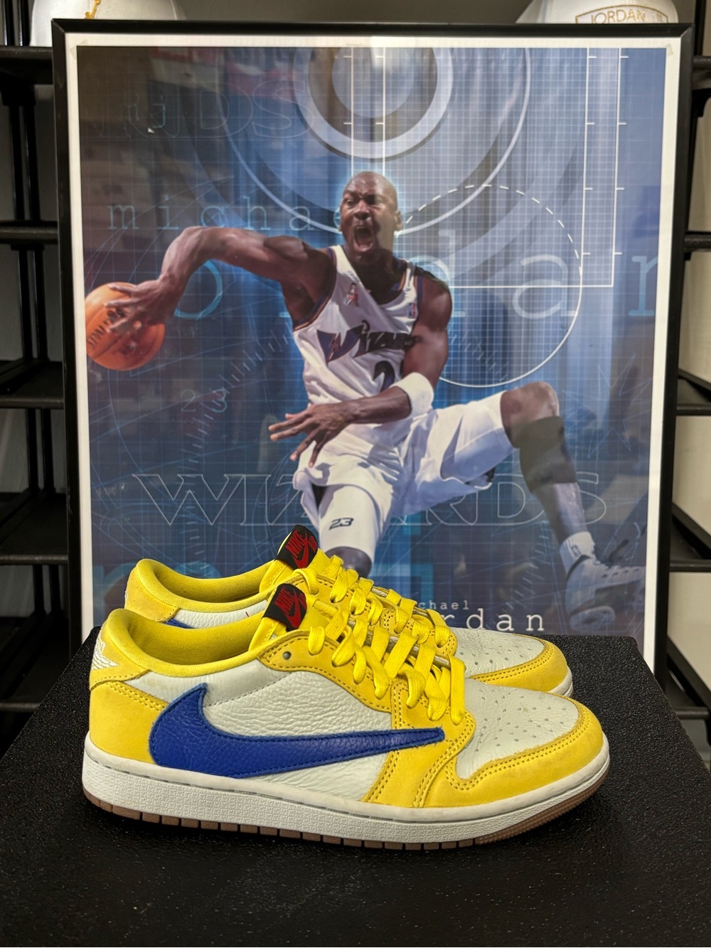 Size 6W/4.5M - Jordan 1 Retro Low OG SP Travis Scott Canary W DZ4137-700